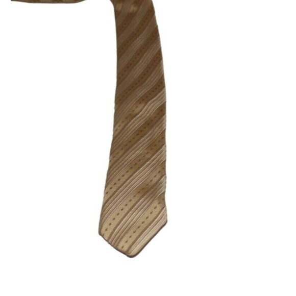 Stefano Ricci Shimmering Golden Yellow Silk Tie 60 X 4 Italy - Picture 7 of 8